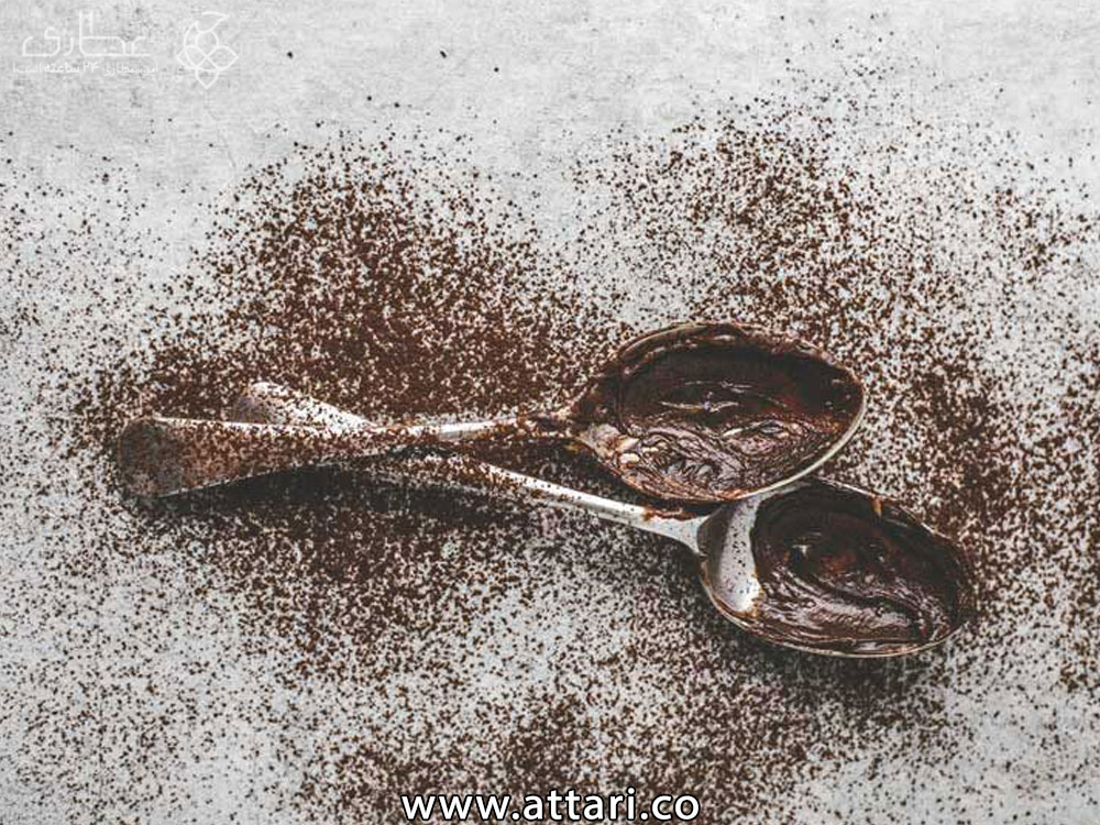پودر نمک و کاکائو