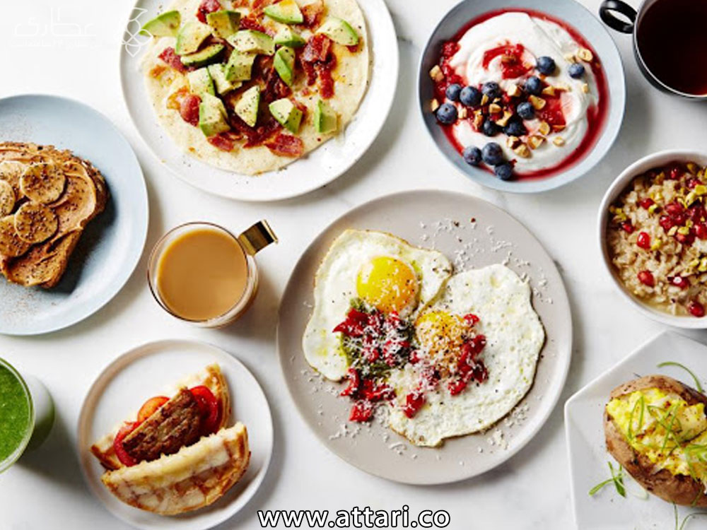 صبحانه سالم برای کاهش وزن